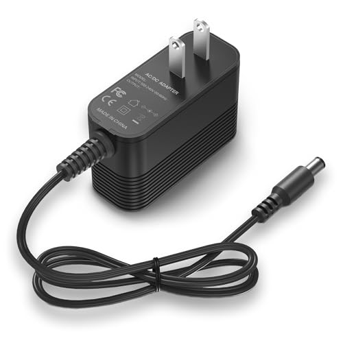 26.5V DC Charger for Inse Cordless Vacuum Cleaners - Compatible with N5, N6, Deik VC-1518-US