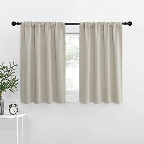 NICETOWN Blackout Curtains 42"x36" - 2 Panels, Thermal Insulated Drapes