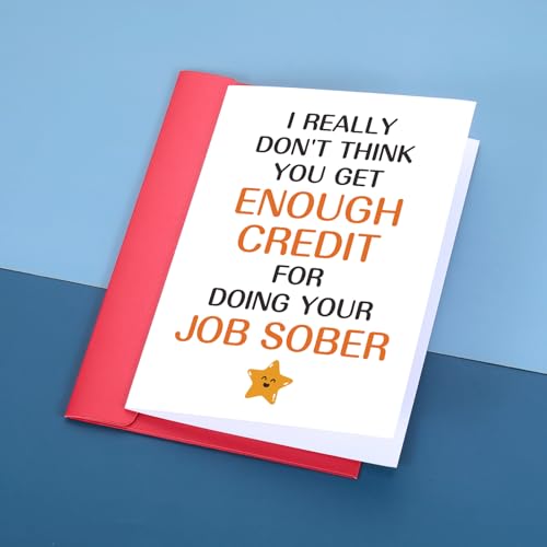 Funny Boss Appreciation Greeting Card for Men and Women - Boss Day Gift