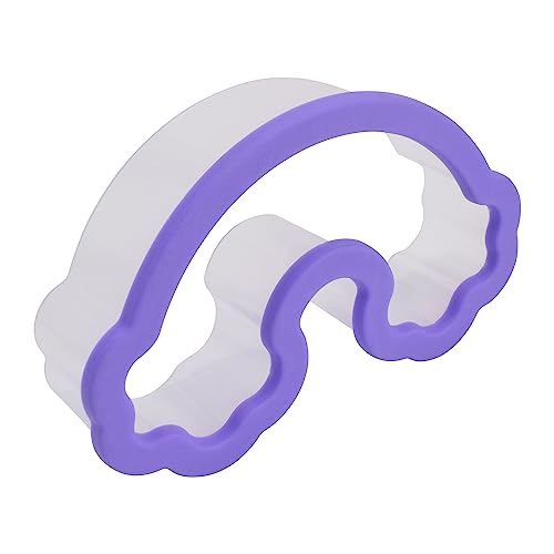 Rainbow Soft-Grip Cookie Cutter with Easy Grip Handle