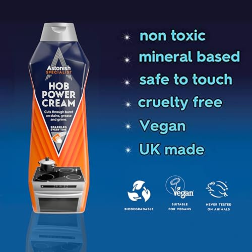 Astonish Heavy Duty Glass Cooktop Cleaner Cream - 16.9oz