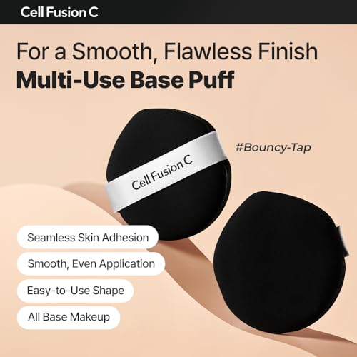 Cell Fusion C Rubycell Makeup Sponge Puff for Foundation & BB Cream