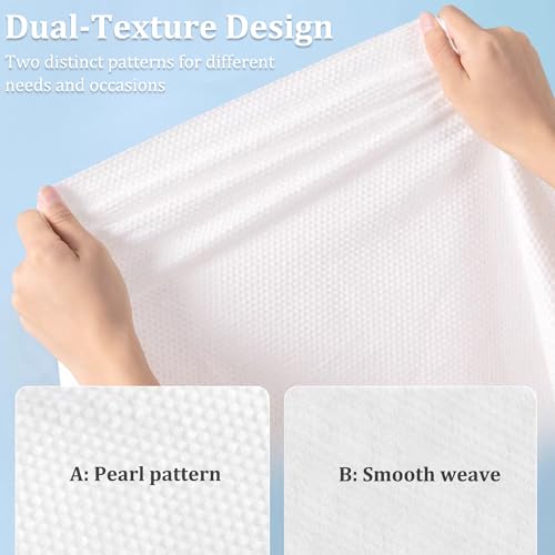 Celmuron Disposable Bath Towels - 5 Pack Individually Wrapped, 55" x 27.5"