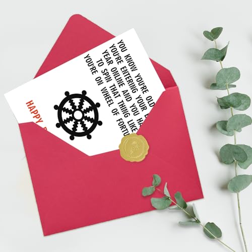 Missonemi Funny Birthday Card for Him/Her - Unique Gift