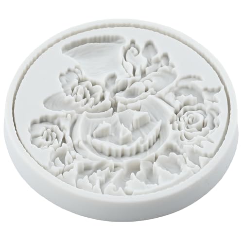 Lingzhi Halloween Pumpkin Silicone Mold for Cake Decorating Chocolate Candy