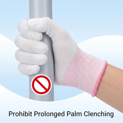 Heat Resistant Gloves 4PCS for Hair Styling and Quilting Sewing