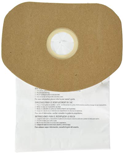 Sanitaire BV-2 Premium Paper Bags for SC412 Vacuum Pack of 5