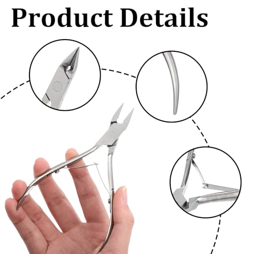 Ingrown Toenail Clippers & Straight Blade Nail Tool for Thick Nails