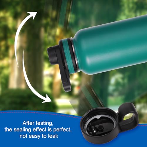 20pcs Water Bottle Lid Replacement for Thermoflask 24/32/40/64oz, Water Bottle Gasket Replacement Silicone Sealing Ring Water Cup Seal Ring for Water Bottle Straw Lid& Spout