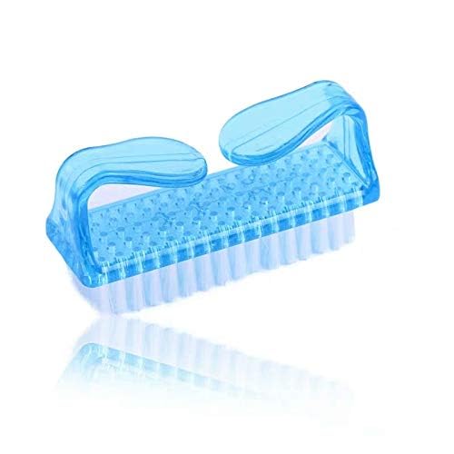 Leline's Handle Grip Nail Brush 2-Piece Set - Soft Bristle Dirt Remover