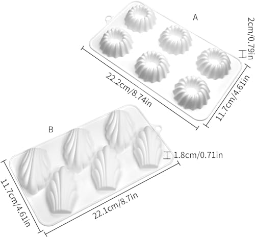 Silicone Savarin Cake Mold for Fondant & Chocolate Treats