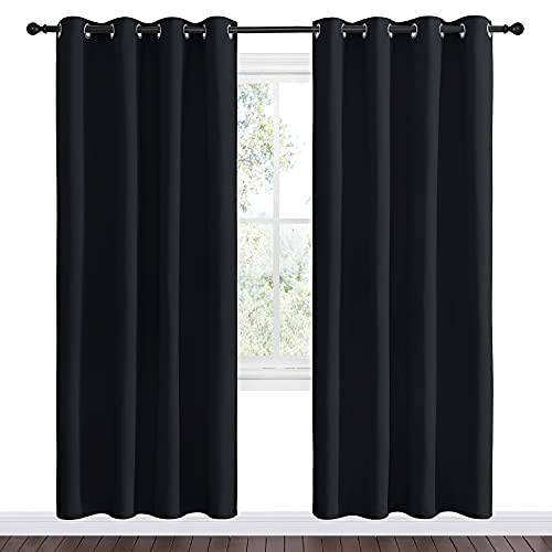 NICETOWN Blackout Curtains - 55" x 78" Thermal Insulated Drapes, 2 Panels