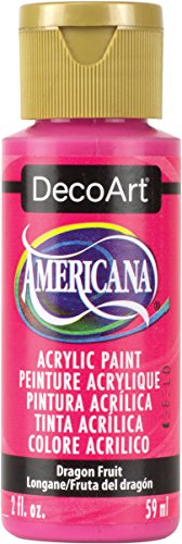 DecoArt Americana Acrylic Paint, 2 oz - Dragon Fruit