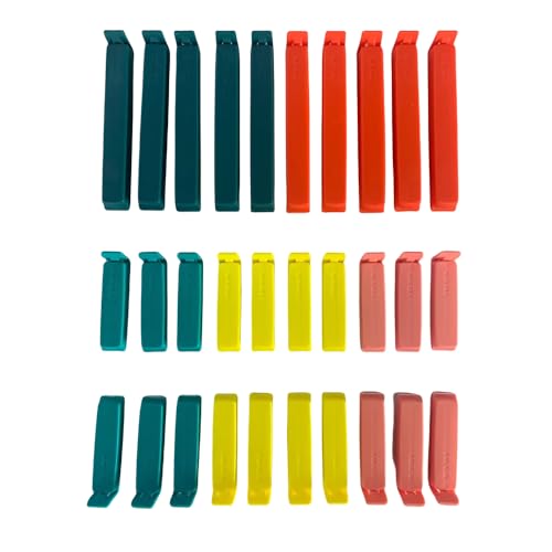 IKEA Bevara Food Bag Sealing Clips - 30 Pack Multicolor Set