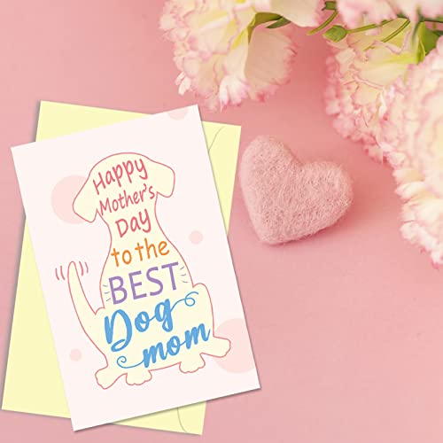 Cute Dog Mom Mother's Day Card - Funny Greeting Card for Pet Moms