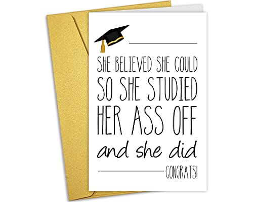 Nchigedy Graduation Card for Her - Celebrate Her Achievement