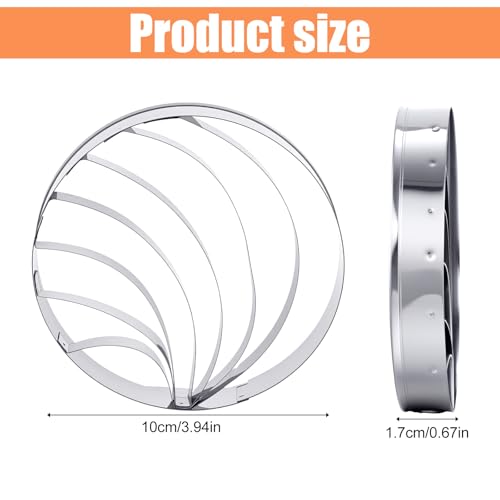 Stainless Steel Concha Cutter for Authentic Pan Dulce Baking