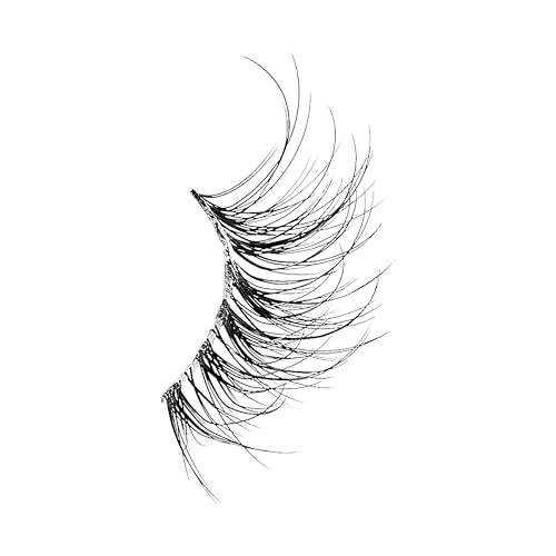 KISS The New Natural False Eyelashes Glowy Skin 12mm Natural Volume Reusable