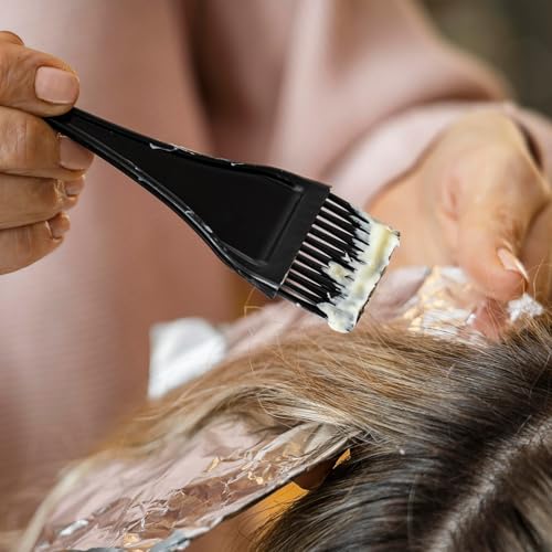 Ymapinc 3-Piece Black Hair Dye Brush Set for Salon & DIY Coloring