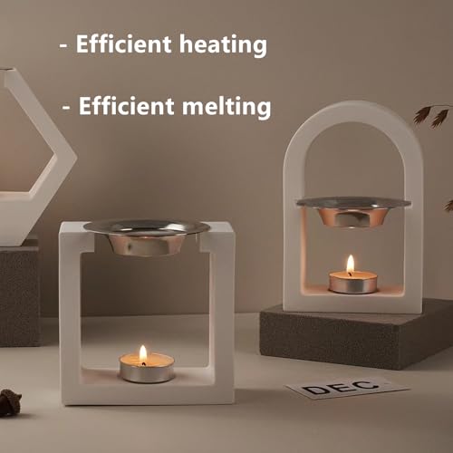 Spero 2-Pack Metal Wax Warmer Replacement Dishes for Electric Oil & Tart Warmers