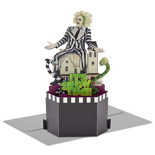 Beetlejuice Birthday Pop-Up Card | Hallmark 3D Greeting Card