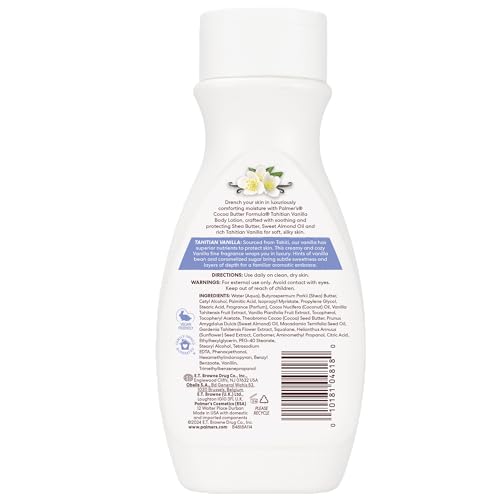Palmer's Tahitian Vanilla Body Lotion 8.5 Oz with Shea Butter & Vitamin E
