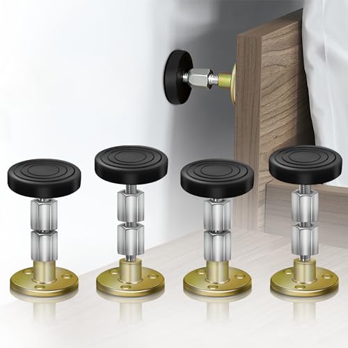 SPEETH Adjustable Headboard Wall Stoppers Pack - Bed Frame Anti-Shake Supports