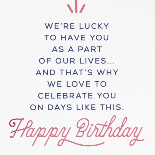 Hallmark Birthday Card for Mom - Modern Confetti Design