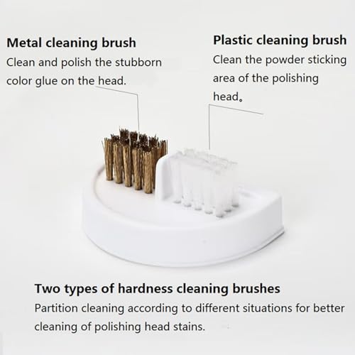 Yimart 30 Holes Nail Drill Bit Holder Storage Box White