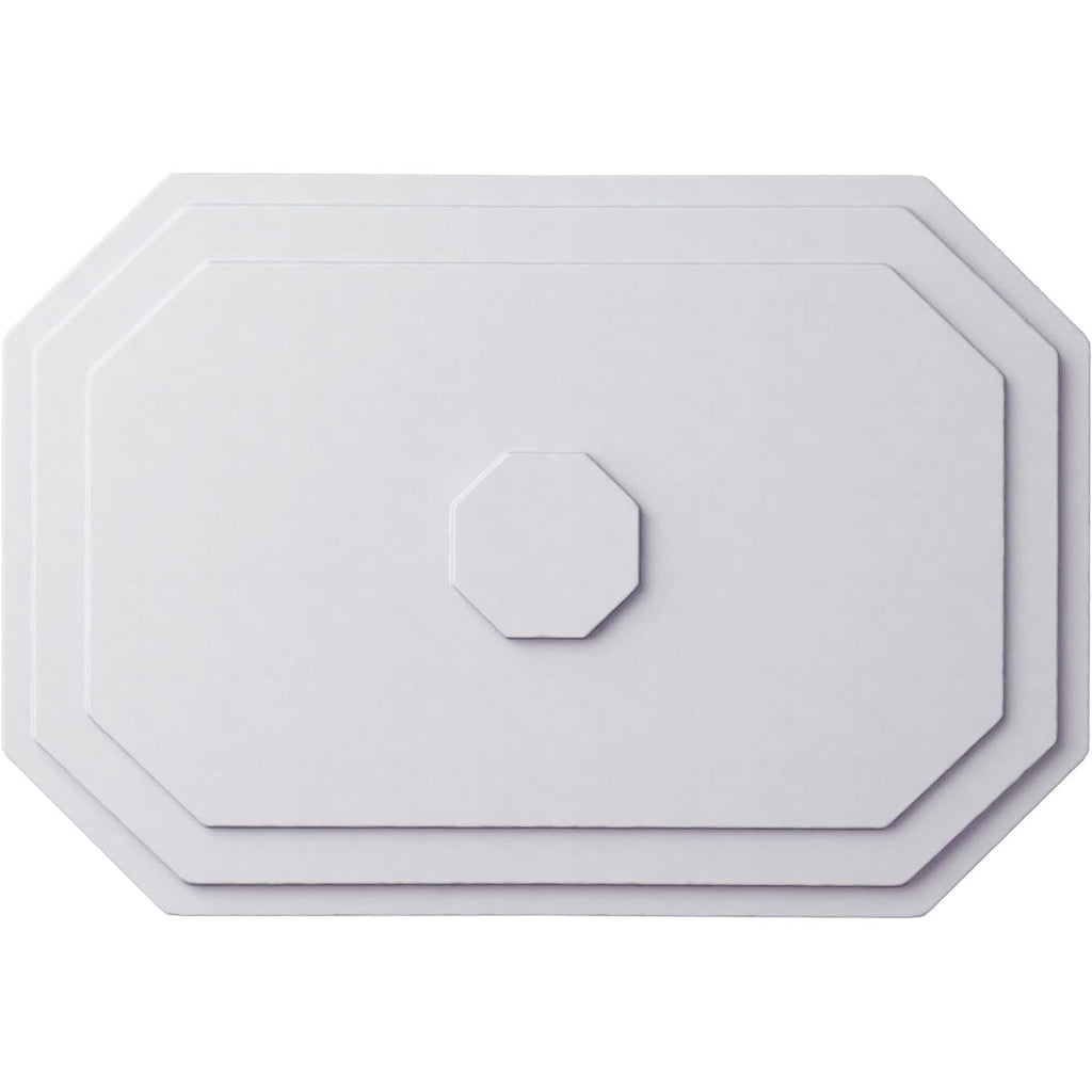 25 1/4"W x 17 1/4"H x 1 3/4"P Felix Ceiling Medallion