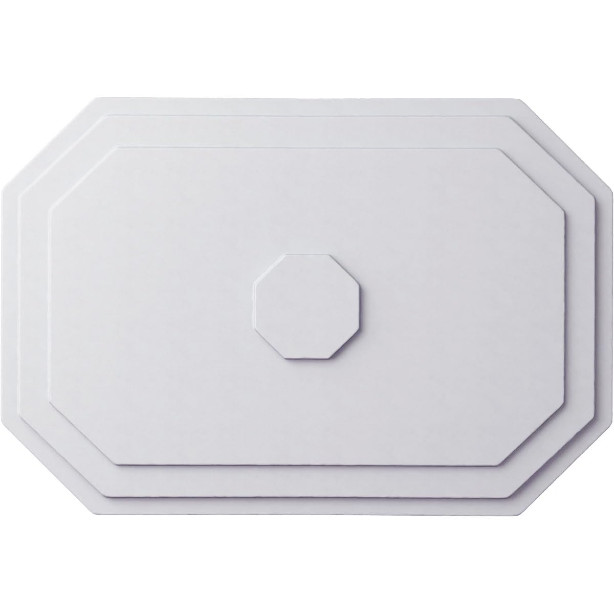 25 1/4"W x 17 1/4"H x 1 3/4"P Felix Ceiling Medallion