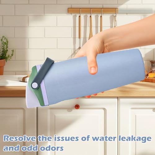 4Pcs Replacement Stopper Compatible with Owala FreeSip Sway Tumbler 30oz 40oz Water Bottles, Silicone Seal & Ring Set, Leak-Proof Stopper Insert and Cap Seal Replacement Accessories