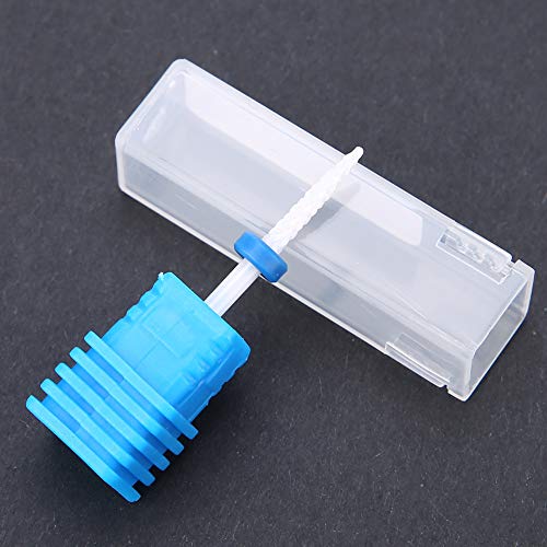 Dioche Ceramic Cuticle Nail Drill Bits Set - Safety Nail File Bits