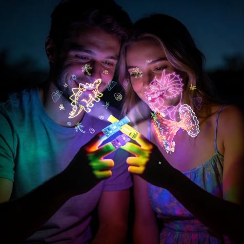 24PCS Dinosaur LED Finger Lights - Fun Party Favors for Kids