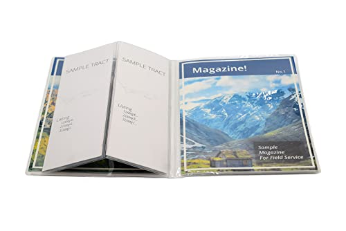 ASVP Shop Vinyl Magazine and Tract Organizer Holder
