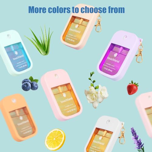 Silicone Hand Sanitizer Spray Case Compatible with Touchland 1 fl oz