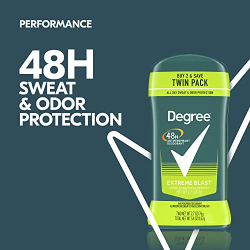 Degree Men Original Protection Antiperspirant Deodorant Extreme Blast 2.7 oz