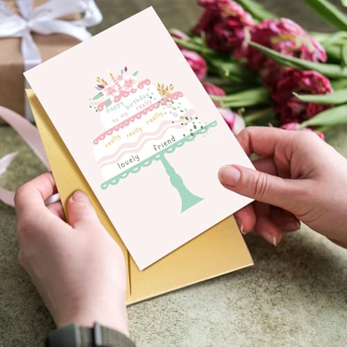 Supoeguk Birthday Card for Friends - Sweet & Heartfelt Design