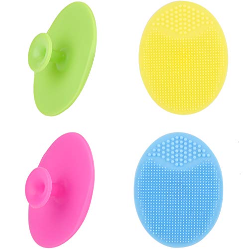 Luckyiren Silicone Face Scrubber & Facial Cleansing Brush Pad