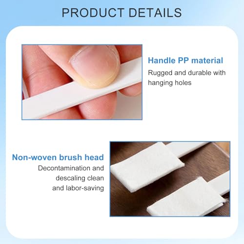 VANTOBEST Disposable Crevice Cleaning Brushes 10-Pack for Narrow Gaps & Corners