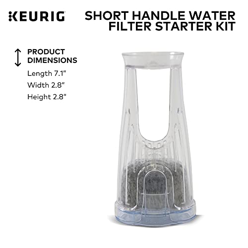Keurig Short Handle Water Filter Starter Kit for Coffee Makers