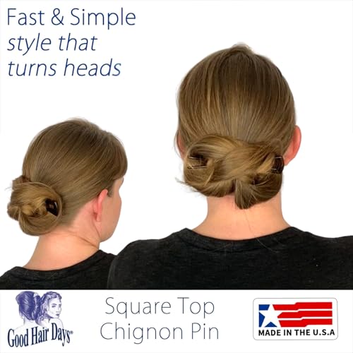 Good Hair Days 4.75 Inch French U Pin for Secure Updos & Chignons