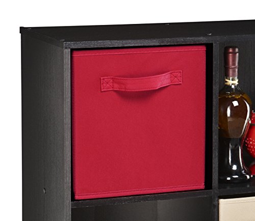 ClosetMaid Cubeicals Fabric Drawer - Red, 11" x 10.25" x 10.25"