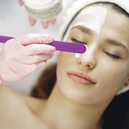Silicone Wax Spatula Applicator 2-Piece Reusable Non-Stick Hair Removal Tool