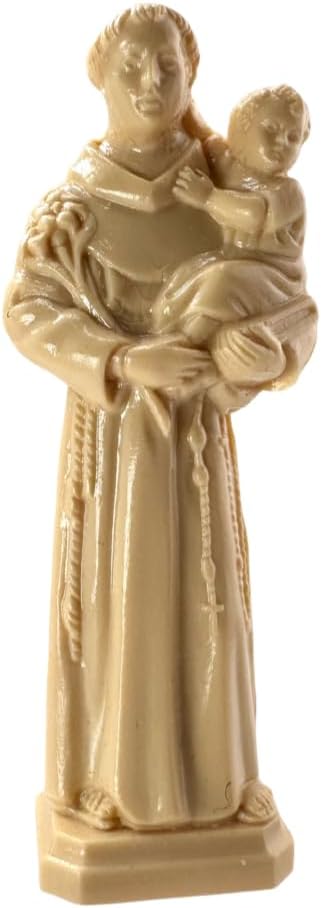 Westmon Works Saint Anthony Home Finding Kit - Mini Statue with Prayer Card for House Buyers
