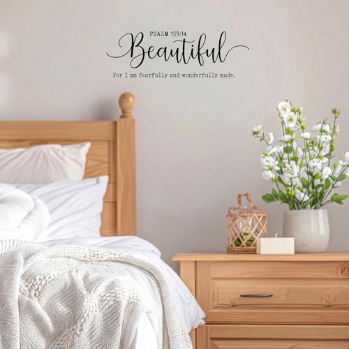 Bible Verse Stickers - Be Strong and Courageous Wall Decals