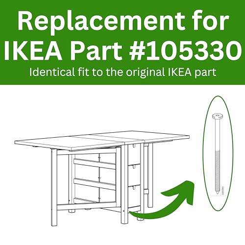 Pack of 8 Replacement Screws for IKEA Bed Frame & Daybed