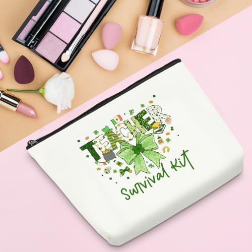 Teacher Makeup Bag - Appreciation Gift Cosmetic Travel Pouch Organizer