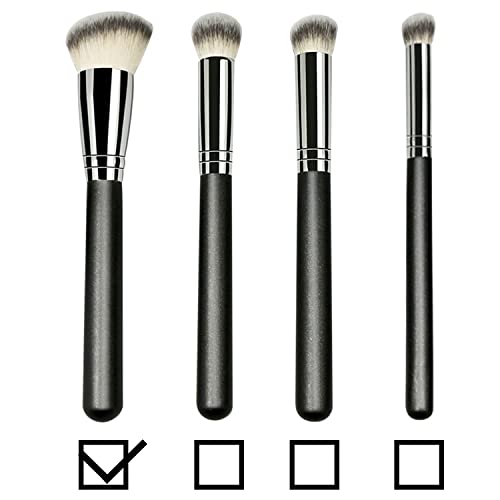 Angled Foundation Brush for Liquid, Cream and Mineral Makeup