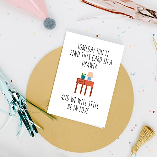 Funny Valentine's Day Card for Him/Her - Unique Anniversary Card